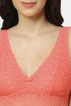 Triumph Viscose Loungewear Dress - Sugar Coral — thumbnail 4